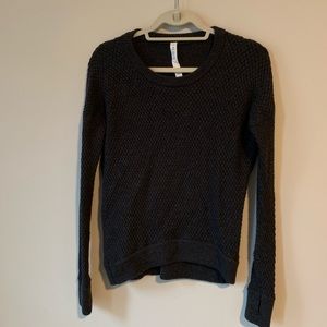 charcoal lulu sweater
